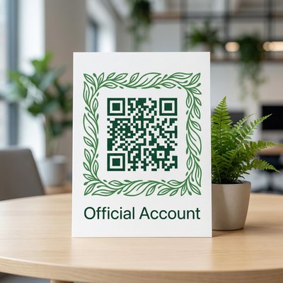 蘑菇视频公众号二维码